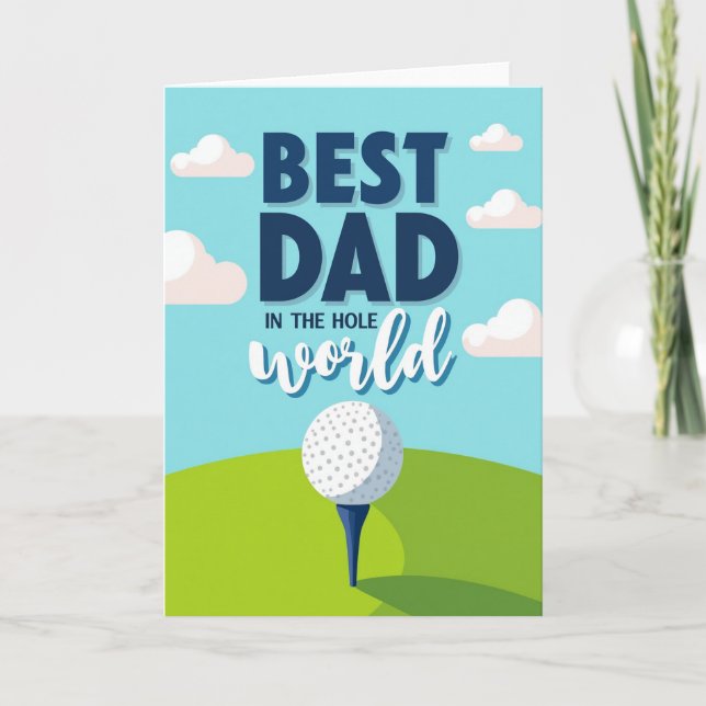 Sweet Fathers Day Scenic Card (Front)