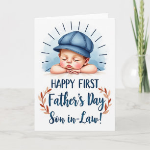 Sweet Fathers Day Son Card