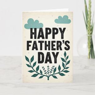 Sweet Fathers Day Stencil Card