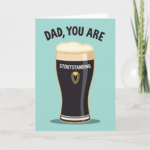 Sweet Fathers Day Stout Card