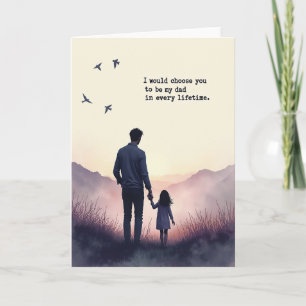 Sweet Fathers Day Sunrise Card