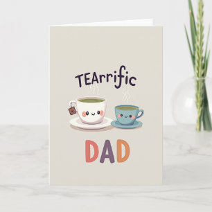 Sweet Fathers Day Teacup Card