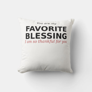 Sweet Favourite Blessing Pillow Gift for Couples