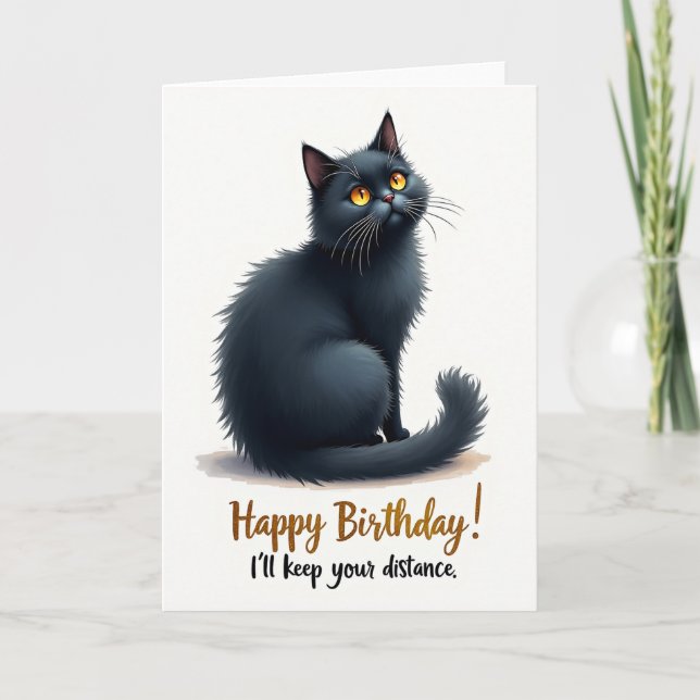 Sweet Feline Art Card (Front)