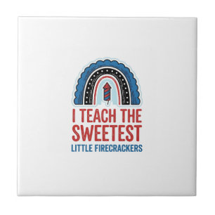 Sweet Firecracker Teacher Vintage Vector Shirt_1 Tile