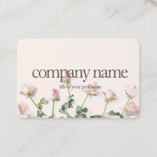 Sweet Floral Business Card