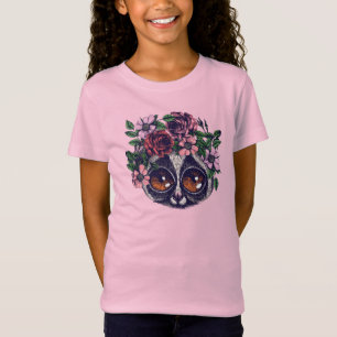 Sweet Floral Lemur T-Shirt