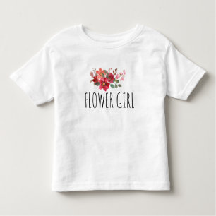 Sweet Flower Girl Toddler Tee   Bridesmaid 