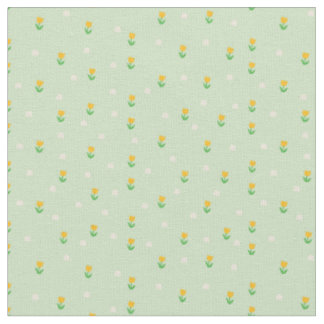 Sweet Flowers Combed Cotton (56" width) Fabric