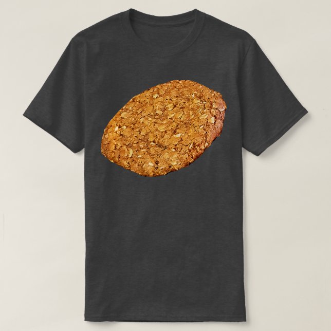Sweet Food Anzac Oat Cookie T-Shirt (Design Front)