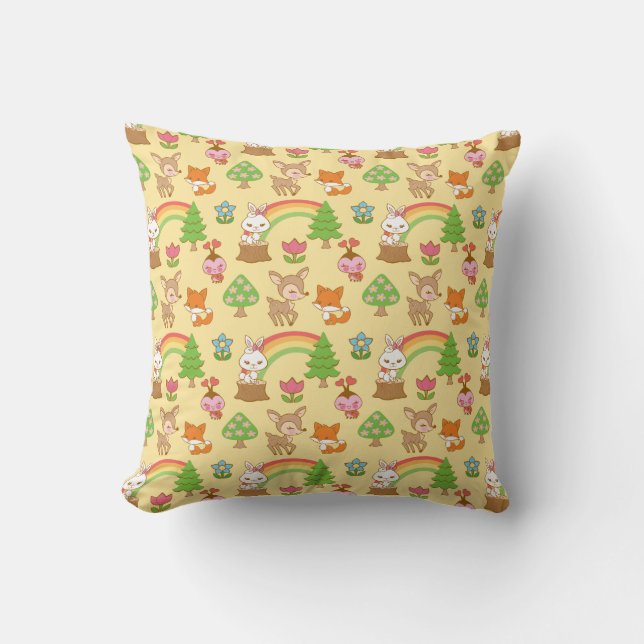 Sweet Forest Pillow (Front)