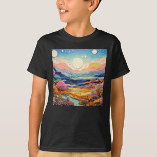 Sweet Forest Psychedelic Landscapes Sublime Nature T-Shirt