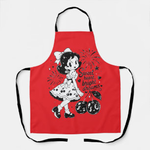 Sweet Fourth of July Independence Day Apron