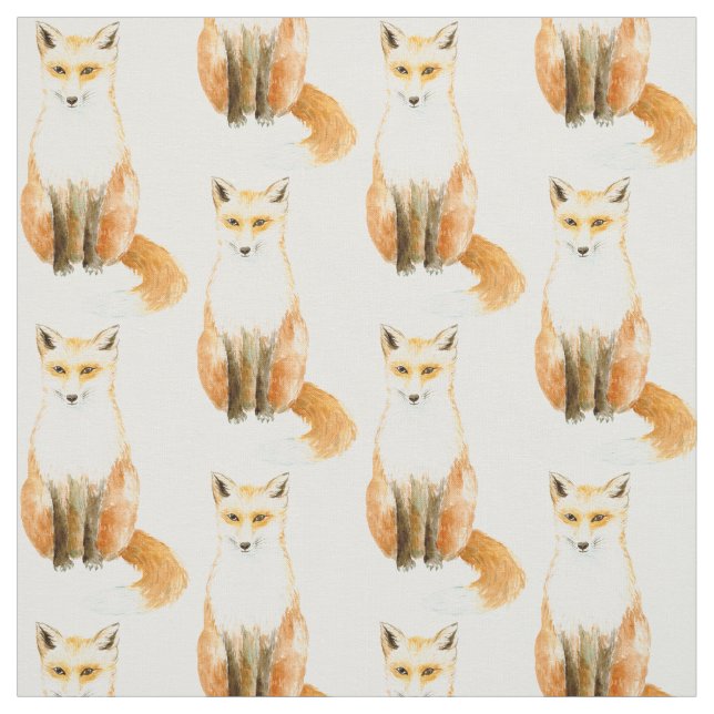 Sweet Fox Fabric (Swatch)