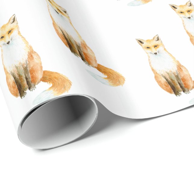 Sweet Fox Wrapping Paper (Roll Corner)