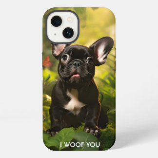 🐶💗Sweet Frenchie puppy in a jungle iPhone 13 Case
