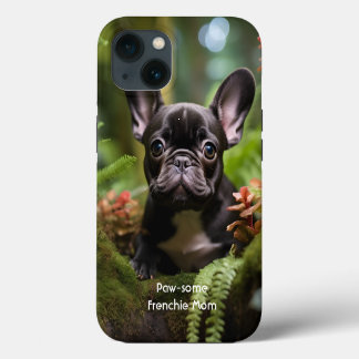 🐶💛Sweet Frenchie puppy in a jungle iPhone 13 Case