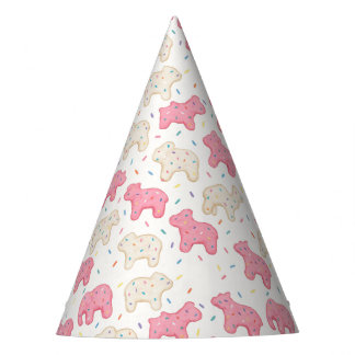 Sweet Frosted Animal Cookie Party Hat