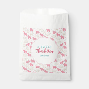 Sweet Frosted Animal Cookies Birthday Custom Favour Bags
