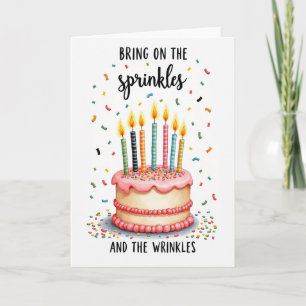 Sweet Frosted Cake Card