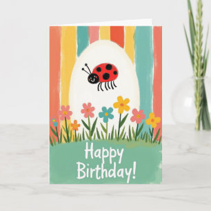 Sweet Garden Floral Birthday Card