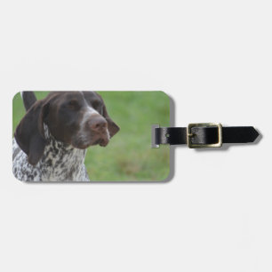 Sweet German Shorthaired Pointer Luggage Tag