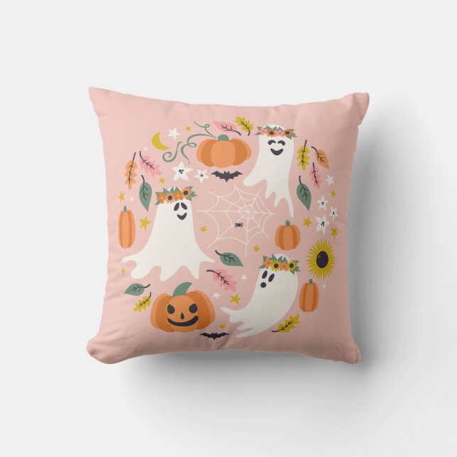 Sweet Ghosties Cushion (Front)