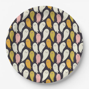 Sweet Ghosts Paper Plate