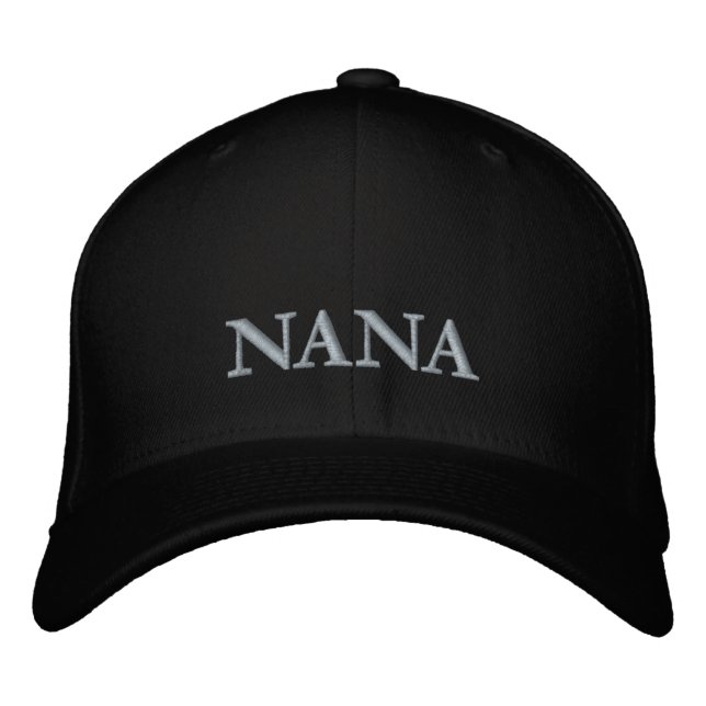 Sweet gift! Nana embroidered cap (Front)