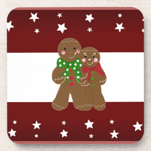 Sweet Gingerbread Men Coaster