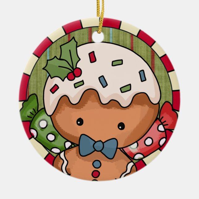 Sweet Gingerbread Ornament (Front)