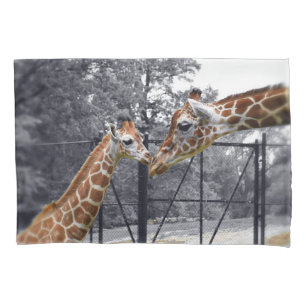 Sweet Giraffes Pillowcase