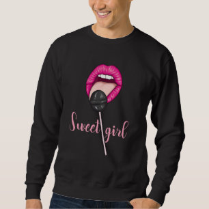 Sweet Girl Candy Lollipop Retro Nostalgia Y2000 Ae Sweatshirt