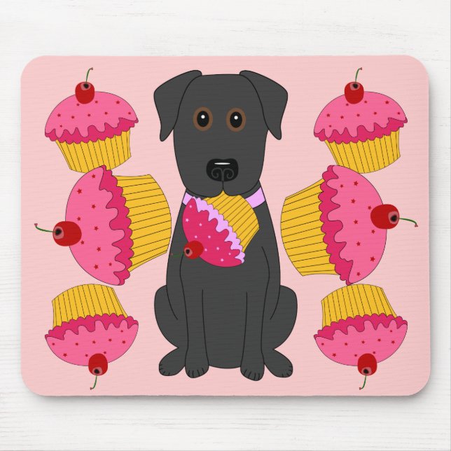 Sweet Girl Dog Mouse Pad (Front)