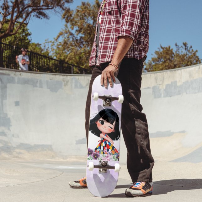 sweet girl  Skateboard (Outdoor 2)