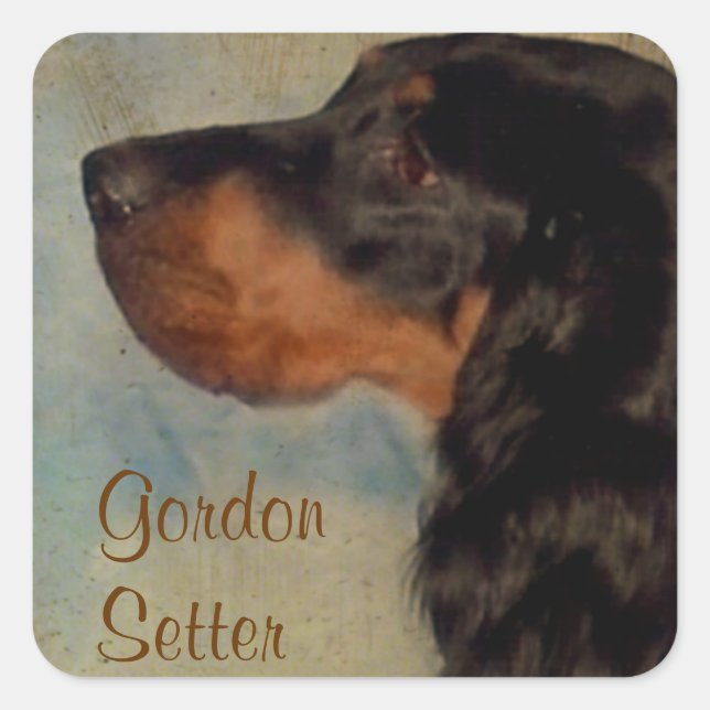 Sweet Gordon Setter Sticker (Front)