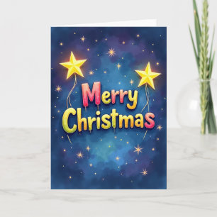 Sweet Gradient Christmas Card