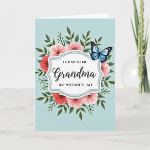Sweet Grandma Mothers Day Plaque Card