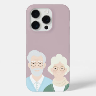 Sweet Grandparents Love Anniversary Golden Years iPhone 15 Pro Case