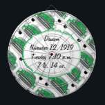 Sweet Green Retro Car Baby Shower Gifts Dartboard<br><div class="desc">Sweet Green Retro Car Baby Boy Stats on Cute Little Gifts for your little man!</div>
