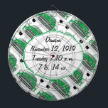 Sweet Green Retro Car Baby Shower Gifts Dartboard<br><div class="desc">Sweet Green Retro Car Baby Boy Stats on Cute Little Gifts for your little man!</div>