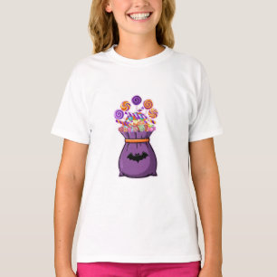 🍬 Sweet Halloween Candy Bag T-Shirt