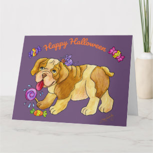 Sweet Halloween Puppy Card