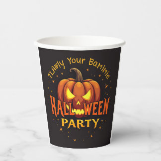 Sweet Halloween with You Paper Cups