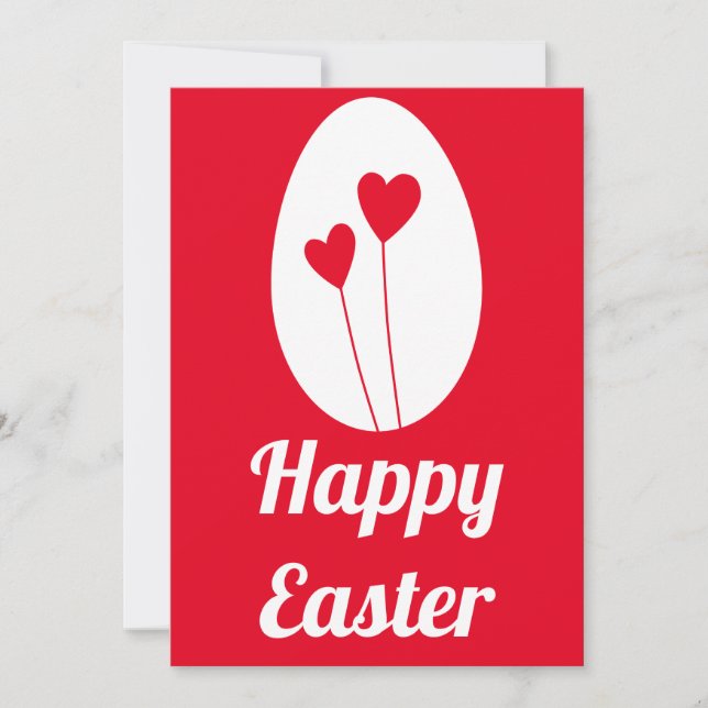Sweet Happy Easter Holiday Card (Front)