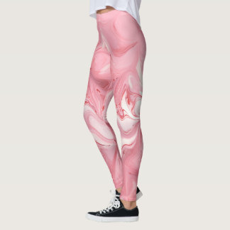 Sweet Harmony: Candy Marble for Plates Leggings