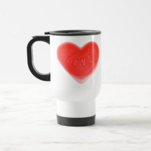 Sweet Heart 2 hearts travel mug