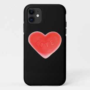 Sweet Heart Black iPhone case