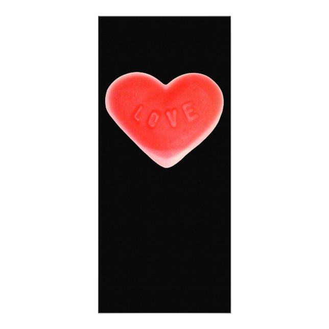 Sweet Heart Black rack card (Front)