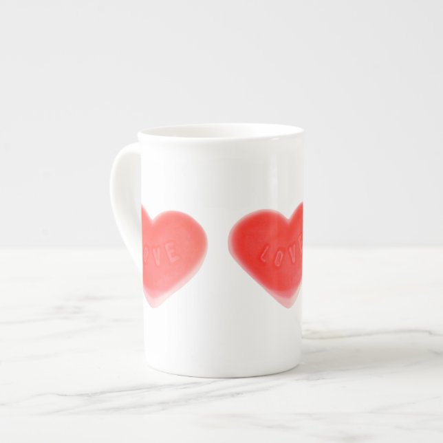 Sweet Heart bone china mug (Front Left)